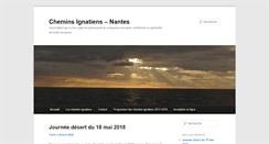 Desktop Screenshot of cheminsignatiens.com